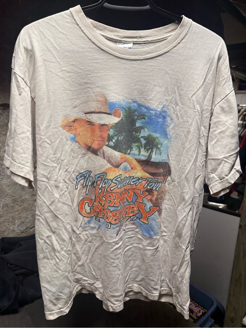 2007 Kenny Chesney Flip Flop Summer Tour shirt